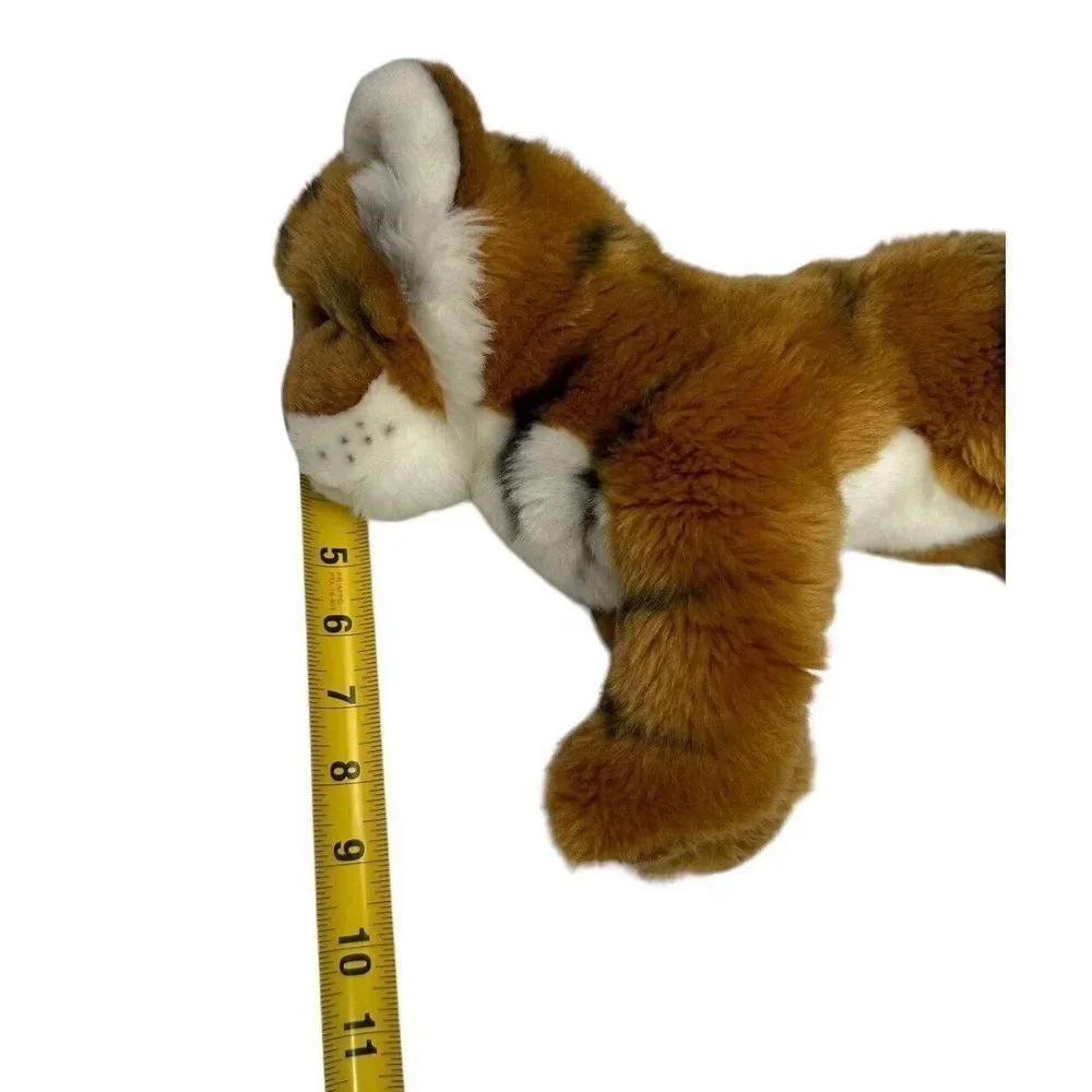 Douglas Cuddle Toys Realistic Bengal Tiger Cub Plush Stuffed Animal Tag # 1869